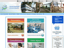 Tablet Screenshot of maquette.ch-stquentin.osip.fr